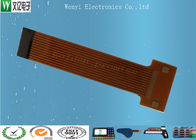 Circuito impresso flexível do passo FPC do ouro 2mm do dissipador, conectores da placa de circuito do cabo flexível do Silkscreen