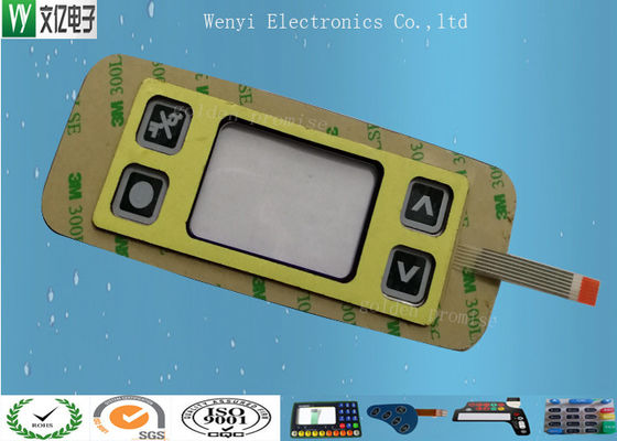 Interruptor sensível ao toque do teclado de membrana padrão