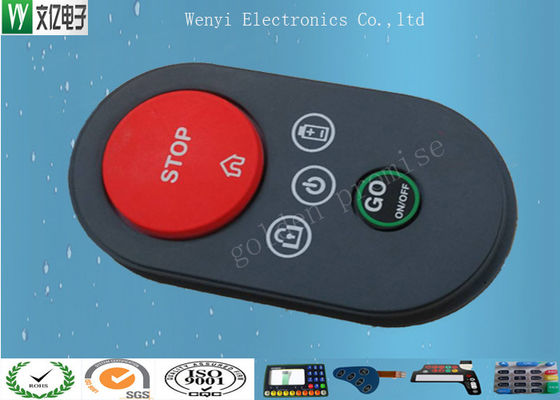 teclado de borracha de silicone 40 graus