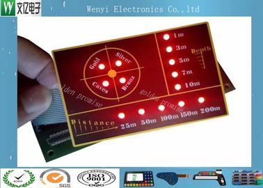 Circuito de SMT com interruptor de membrana chave de gravação iluminado luminoso do diodo emissor de luz