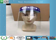 Máscara protetora alta médica do PC do respingo 03.mm da transparência para o paciente