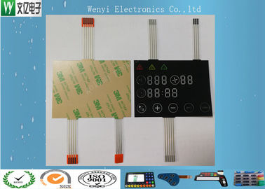 Interruptor de membrana capacitivo transparente leve/interruptor capacitivo do sensor do toque