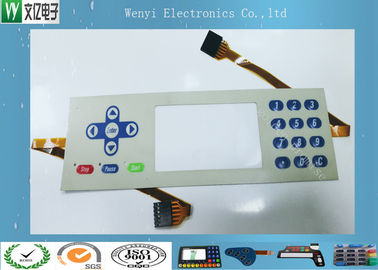 Passo capacitivo do conector 1.27mm de Molex da membrana do toque do LCD do espaço livre do teclado numérico de controle